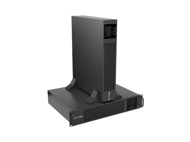 UPS RACK ARMAC R/1000I/PF1/DF ON-LINE 1000VA 8X IEC C13 USB-B LCD METALOWA OBUDOWA DUST-FREE 7