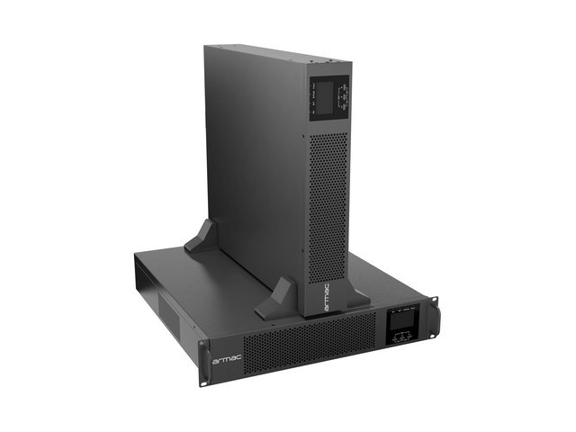 UPS RACK ARMAC R/3000I/PF1/DF ON-LINE 3000VA 8X IEC C13 USB-B LCD METALOWA OBUDOWA DUST-FREE 7