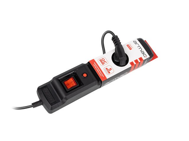 LISTWA ZASILAJĄCA ARMAC MULTI M3 1.5M 3X 230V PL CZARNA 5