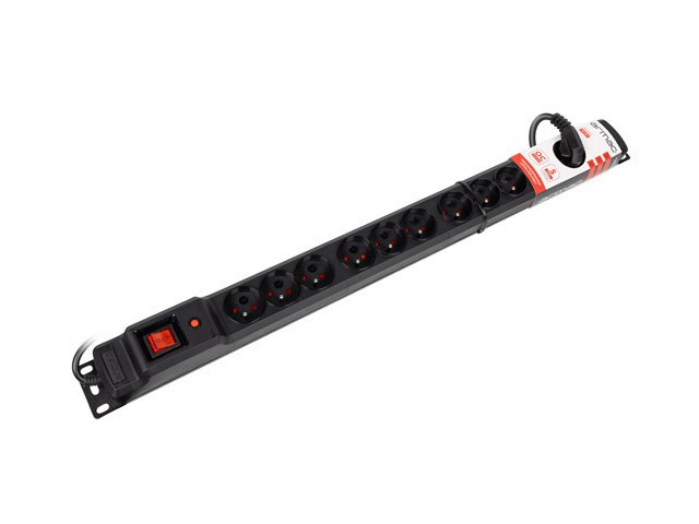 LISTWA ZASILAJĄCA RACK 19" ARMAC MULTI M12 5M 12X 230V PL MONTAŻ PIONOWY CZARNA 5