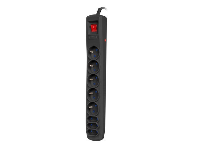 LISTWA ZASILAJĄCA ARMAC ARC8 5M 5X 230V PL 3X EUROPLUG CZARNA 1