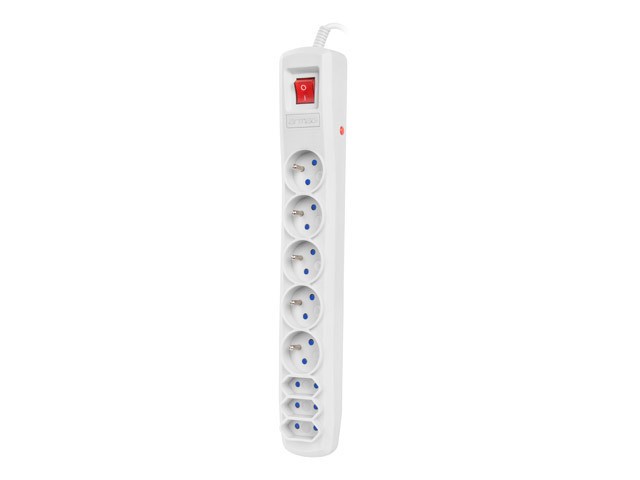LISTWA ZASILAJĄCA ARMAC ARC8 3M 5X 230V PL 3X EUROPLUG SZARA 1
